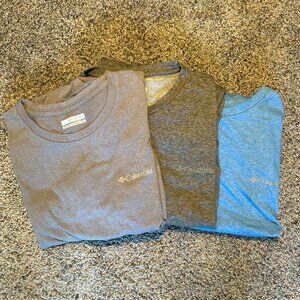 Bundle of Mens XL Columbia T-shirts